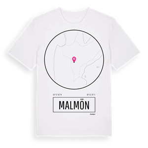Malmön t-shirt – ekologisk bomull t-shirt från Pinshirt