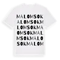 Malomsok ordlek t-shirt