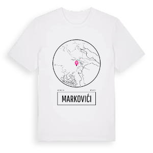 Markovići t-shirt – ekologisk bomull t-shirt från Pinshirt