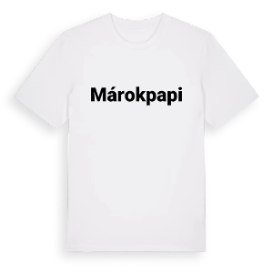 Márokpapi fetstil t-shirt – ekologisk bomull t-shirt från Pinshirt