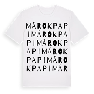 Márokpapi ordlek t-shirt – ekologisk bomull t-shirt från Pinshirt