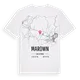 Marown karta t-shirt