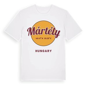 Mártély cirkel t-shirt – ekologisk bomull t-shirt från Pinshirt