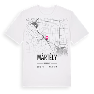 Mártély karta t-shirt – ekologisk bomull t-shirt från Pinshirt