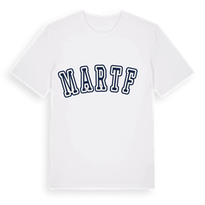 Martfű college t-shirt – ekologisk bomull t-shirt från Pinshirt