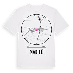 Martfű t-shirt – ekologisk bomull t-shirt från Pinshirt
