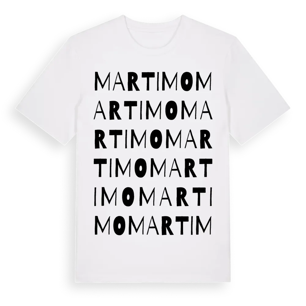 Martimo ordlek t-shirt i miljö
