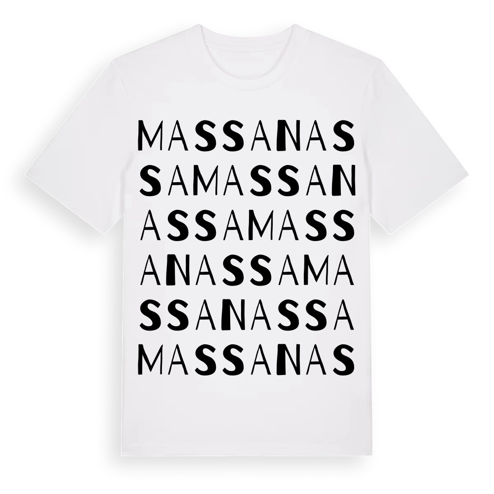 Massanassa ordlek t-shirt – White, i miljö