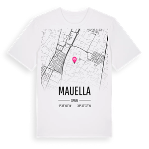 Mauella karta t-shirt – ekologisk bomull t-shirt från Pinshirt