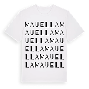 Mauella ordlek t-shirt – ekologisk bomull t-shirt från Pinshirt