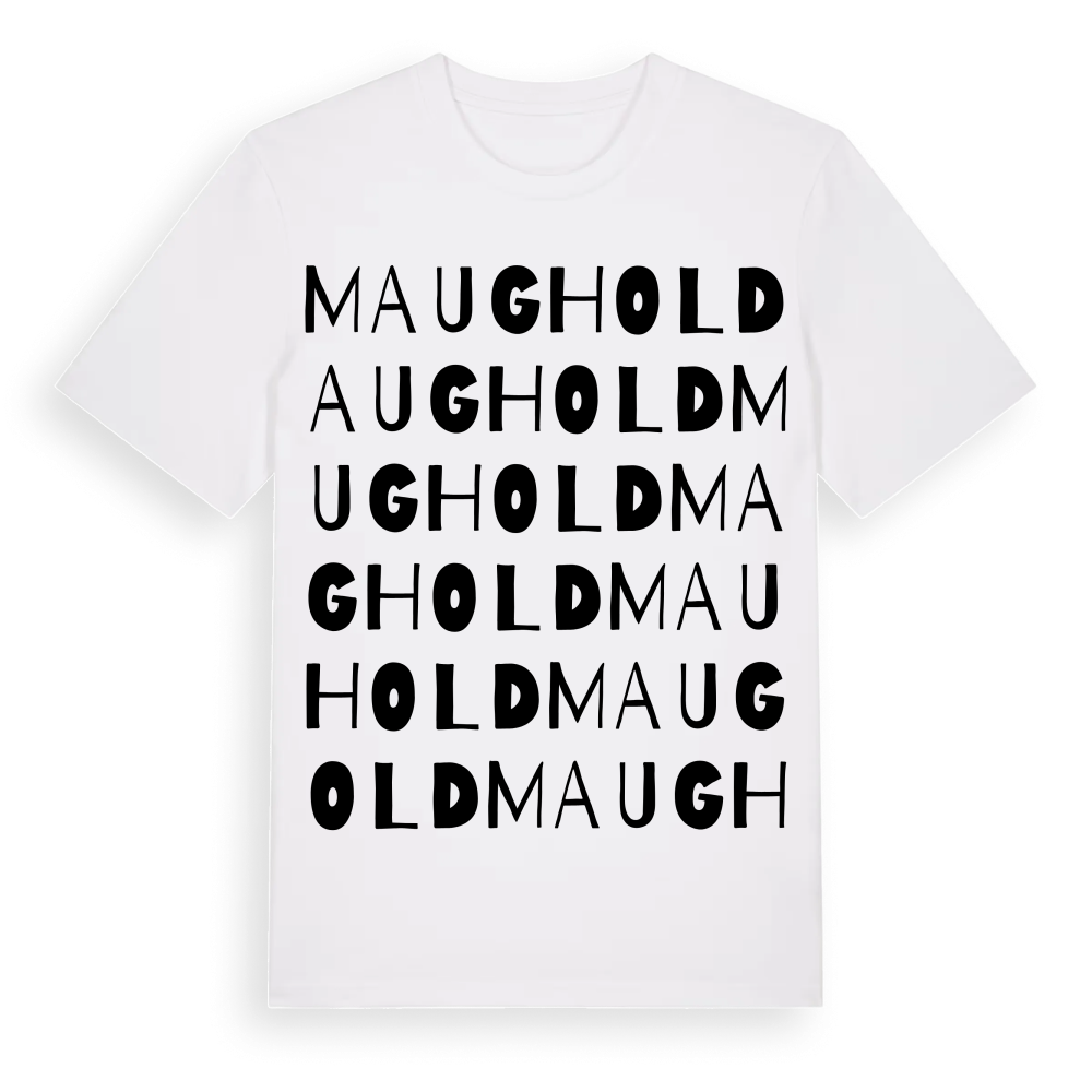 Maughold ordlek t-shirt – White, i miljö