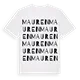 Mauren ordlek t-shirt