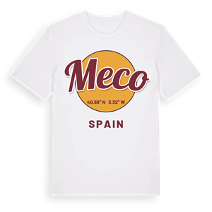 Meco cirkel t-shirt – ekologisk bomull t-shirt från Pinshirt
