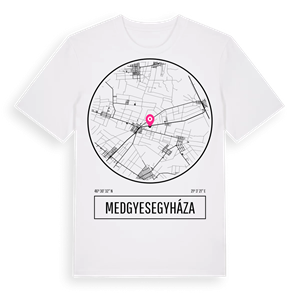 Medgyesegyháza t-shirt – ekologisk bomull t-shirt från Pinshirt