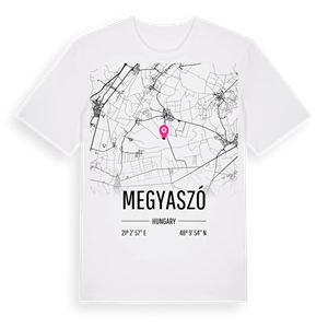 Megyaszó karta t-shirt – ekologisk bomull t-shirt från Pinshirt