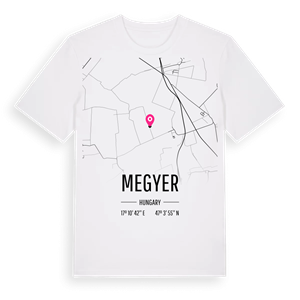 Megyer karta t-shirt – ekologisk bomull t-shirt från Pinshirt