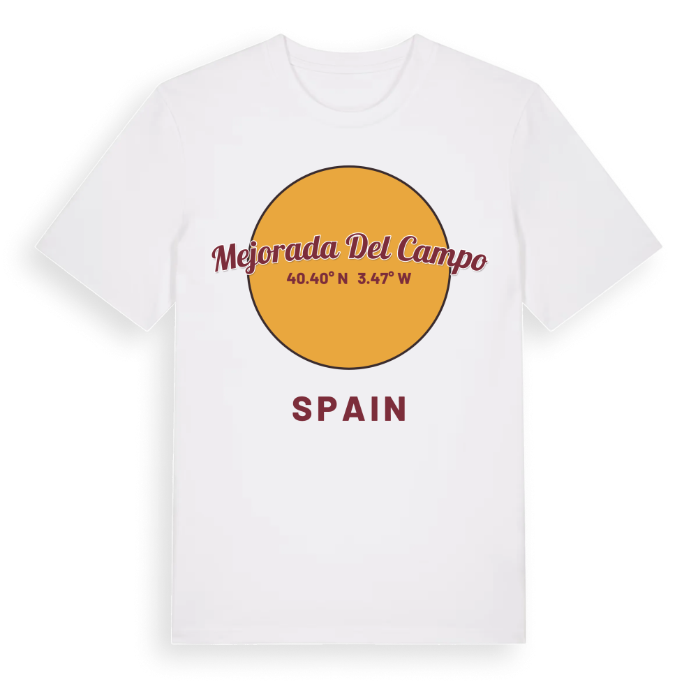 Mejorada del Campo cirkel t-shirt – White, i miljö