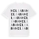 Meliana ordlek t-shirt