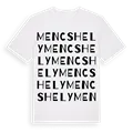 Mencshely ordlek t-shirt