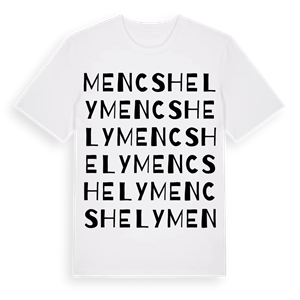 Mencshely ordlek t-shirt – ekologisk bomull t-shirt från Pinshirt