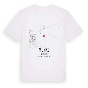 Menke karta t-shirt – ekologisk bomull t-shirt från Pinshirt