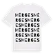 Mérges ordlek t-shirt