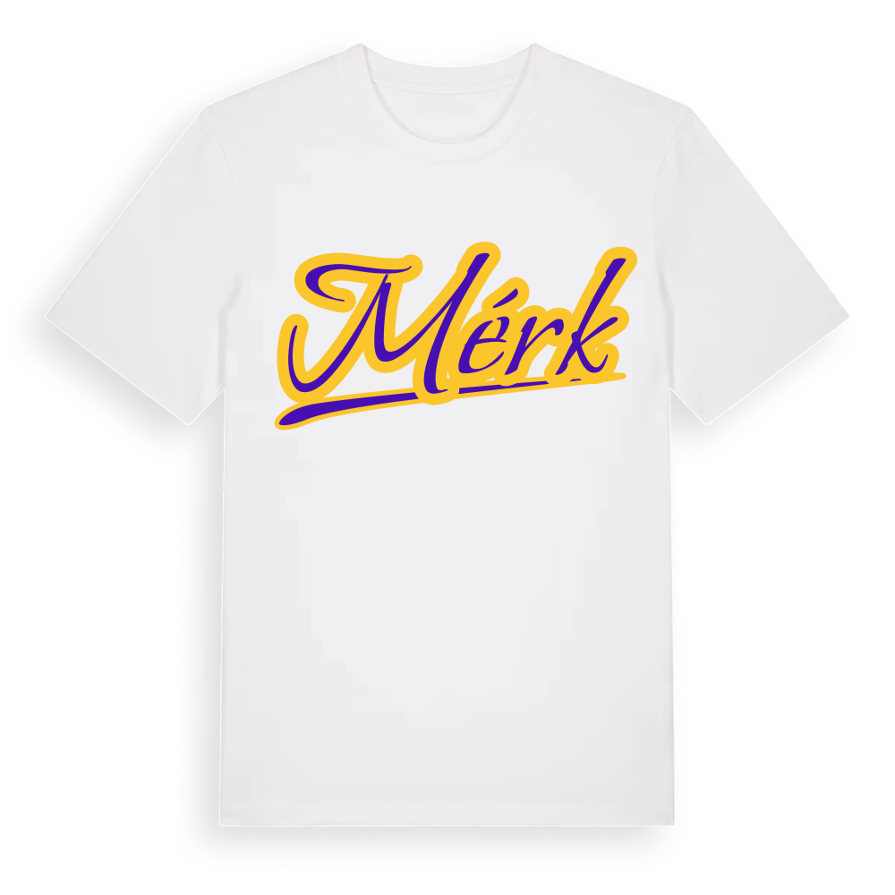 Mérk baseball t-shirt – White, i miljö