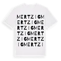 Mertzig ordlek t-shirt