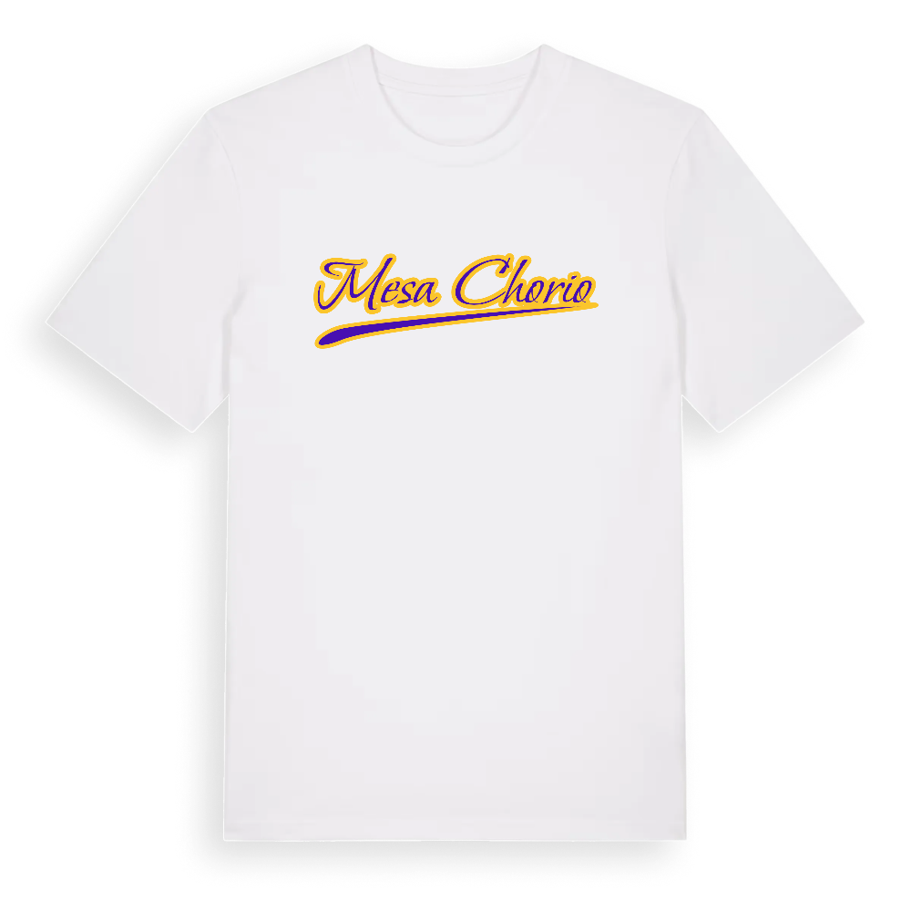 Mesa Chorio baseball t-shirt – White, i miljö