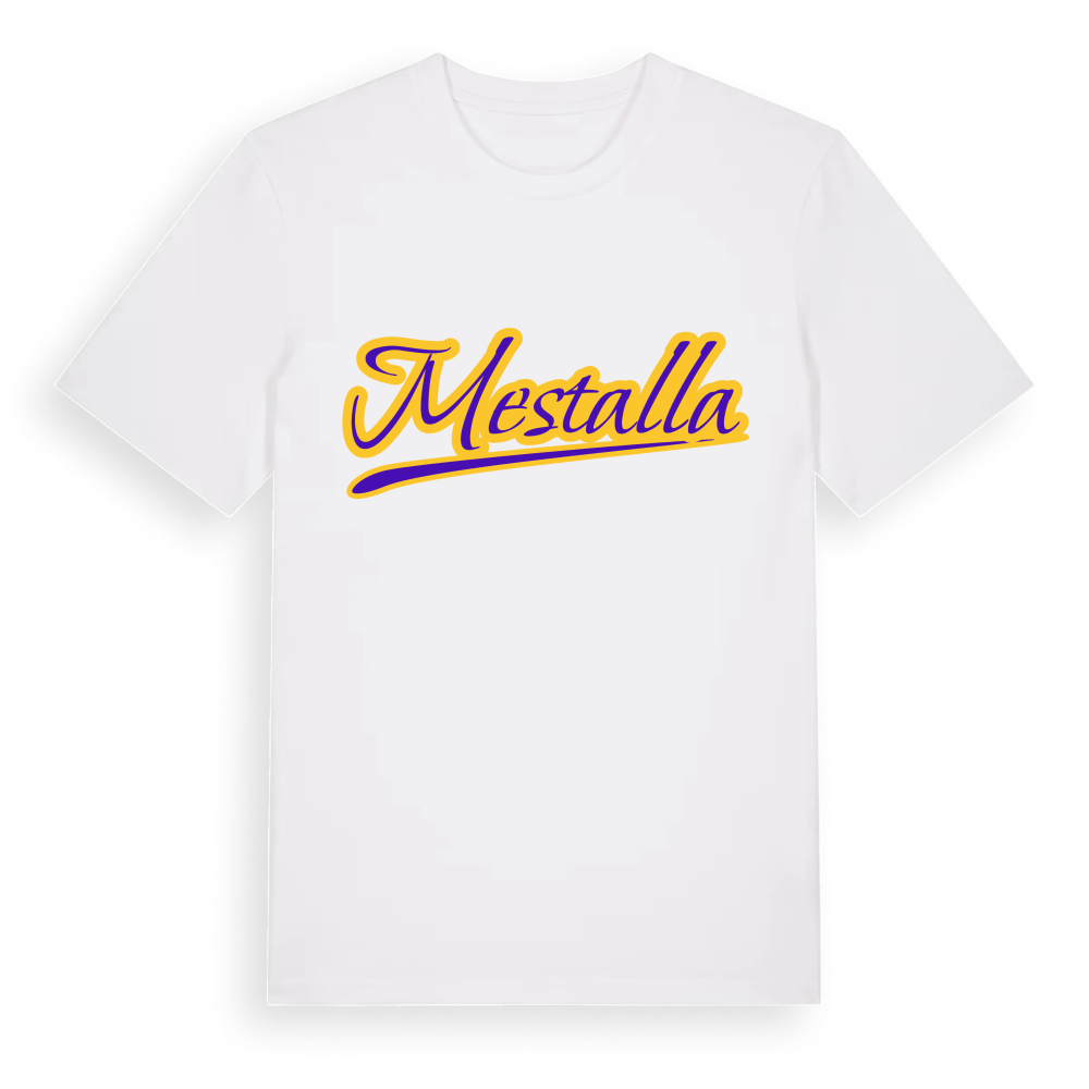 Mestalla baseball t-shirt – White, i miljö