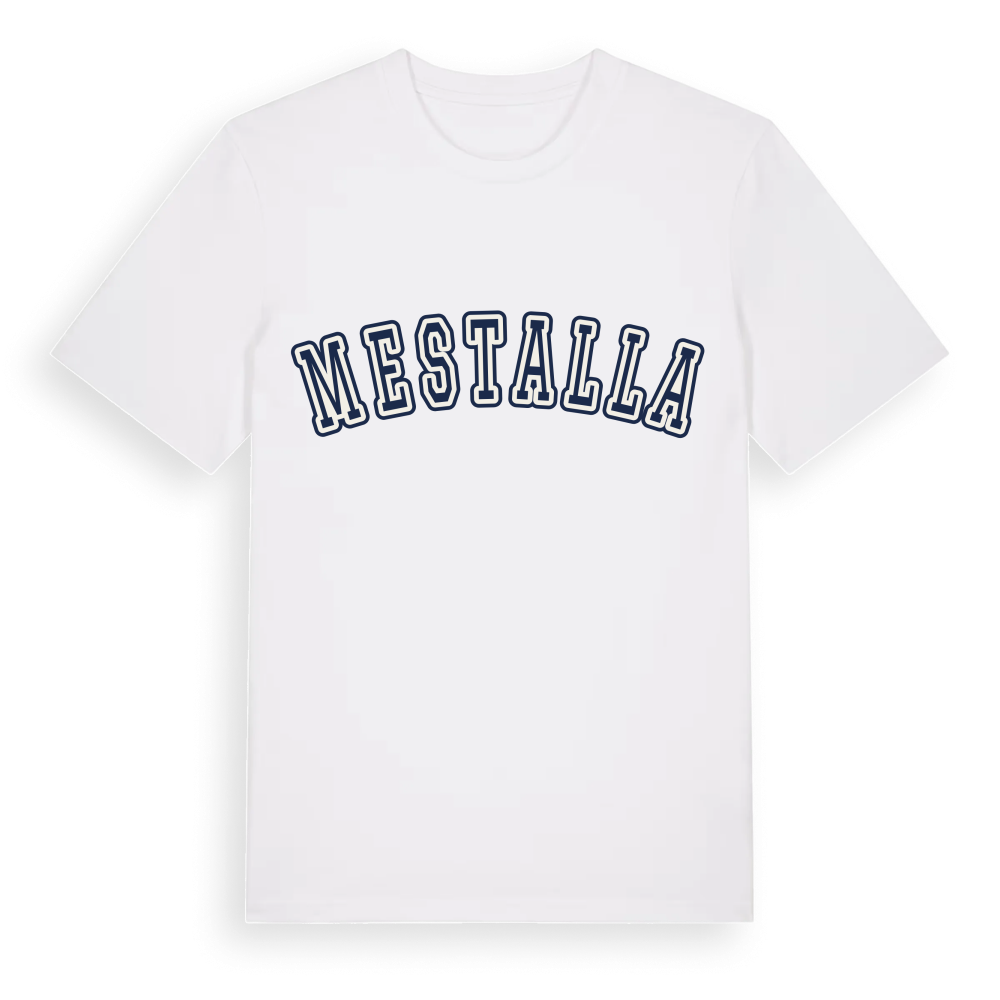 Mestalla college t-shirt – White, i miljö