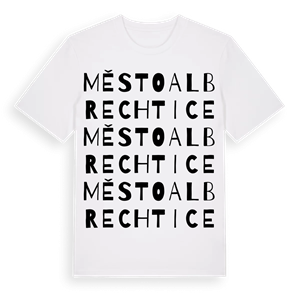 Město Albrechtice ordlek t-shirt – ekologisk bomull t-shirt från Pinshirt