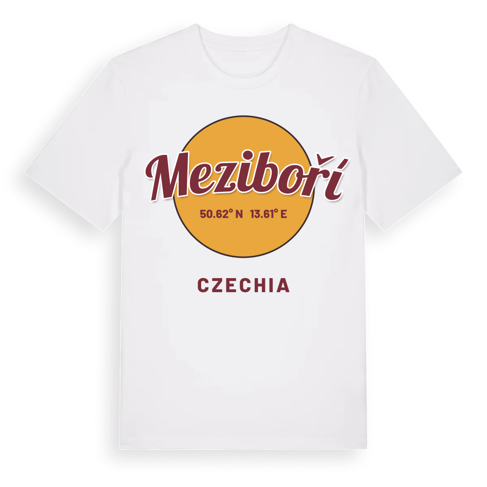 Meziboří cirkel t-shirt – White, i miljö