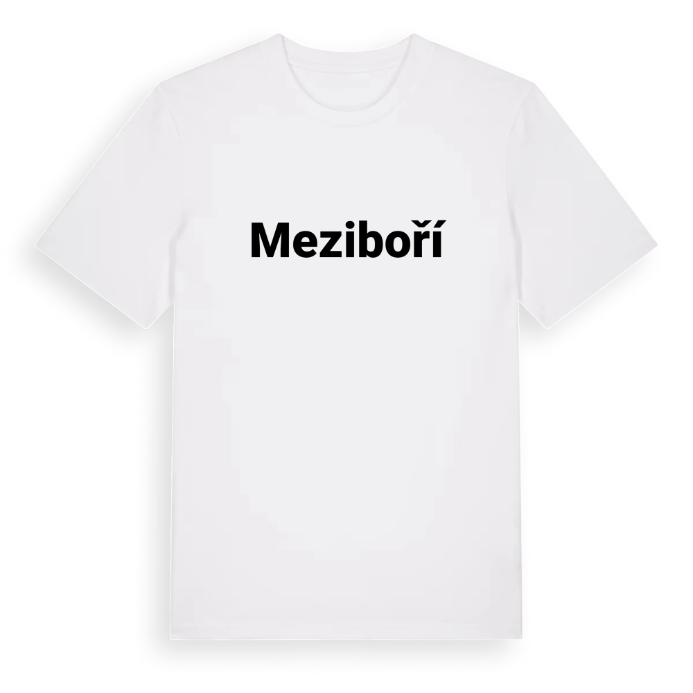 Meziboří fetstil t-shirt – White, i miljö