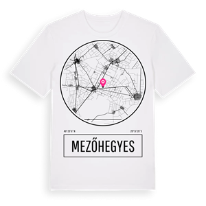 Mezőhegyes t-shirt – ekologisk bomull t-shirt från Pinshirt
