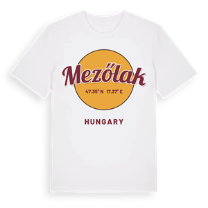 Mezőlak cirkel t-shirt – ekologisk bomull t-shirt från Pinshirt