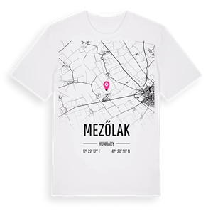 Mezőlak karta t-shirt – ekologisk bomull t-shirt från Pinshirt