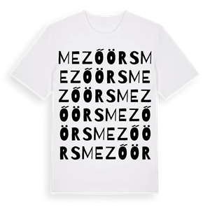 Mezőörs ordlek t-shirt – ekologisk bomull t-shirt från Pinshirt