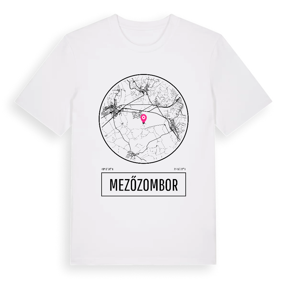 Mezőzombor t-shirt – White, i miljö
