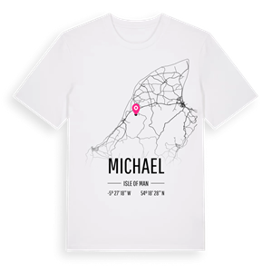 Michael karta t-shirt – ekologisk bomull t-shirt från Pinshirt