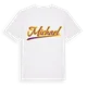 Michael baseball t-shirt