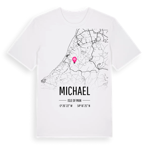 Michael karta t-shirt – ekologisk bomull t-shirt från Pinshirt