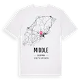 Middle karta t-shirt