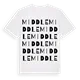 Middle ordlek t-shirt