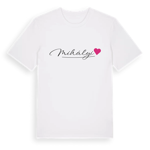 Mihályi hjärta t-shirt – ekologisk bomull t-shirt från Pinshirt