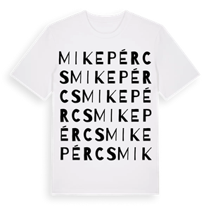 Mikepércs ordlek t-shirt – ekologisk bomull t-shirt från Pinshirt