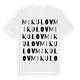 Mikulov ordlek t-shirt