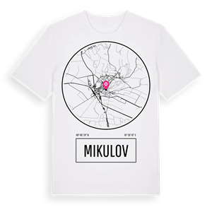 Mikulov t-shirt – ekologisk bomull t-shirt från Pinshirt