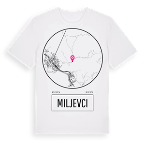 Miljevci t-shirt – ekologisk bomull t-shirt från Pinshirt