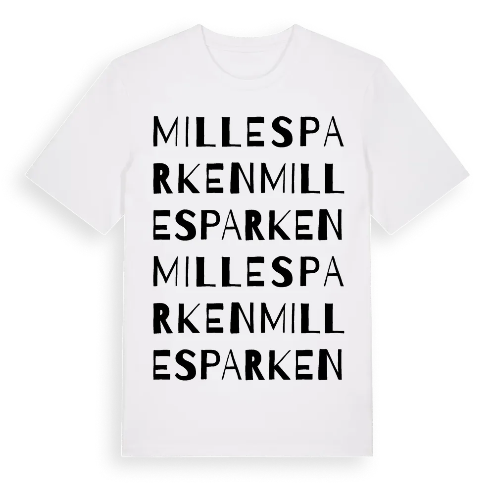 Millesparken ordlek t-shirt i miljö